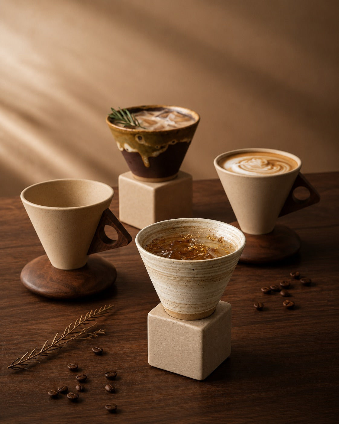 Loftora Wabi-Sabi Ceramic Cup – front view