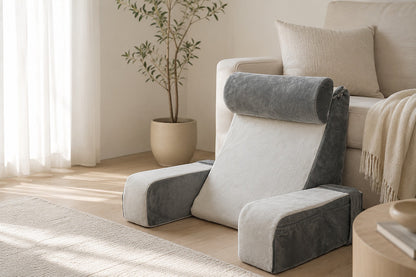 Loftora Wedge Reading Pillow – side profile support