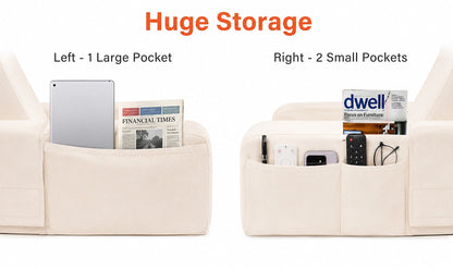 Loftora Wedge Reading Pillow – lifestyle setup
